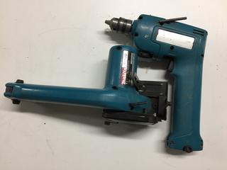 Makita Drill, Grinder & (2) Batteries.