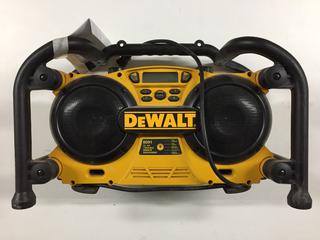 DeWalt 18V Work Site Radio/Charger.