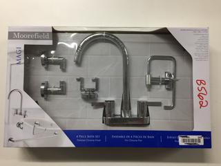 Moorefield Magi KFT200C 4pc Bathroom Set.