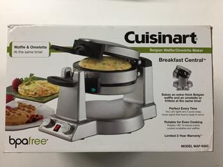 Cuisinart Breakfast Central Belgian Waffle/Omelette Maker.