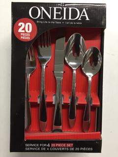 Oneida 20pc Flatware Set.