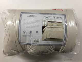 Swift Home Full/Queen 3pc Comforter Set.