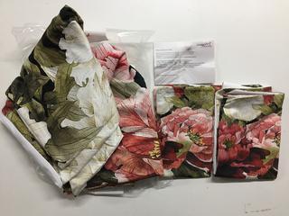 Design Art Floral Duvet Cover Set, Unknown Size.