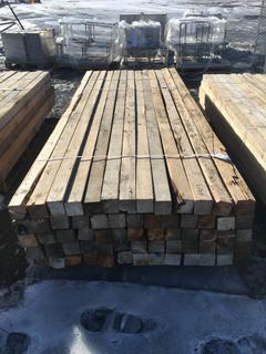 Quantity of Lumber 4 x 4 x 10'.