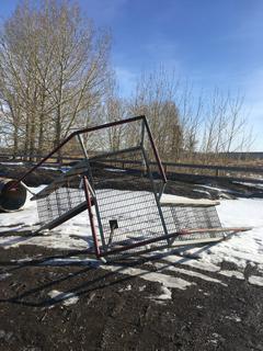 Steel Platform w/ Stairs.