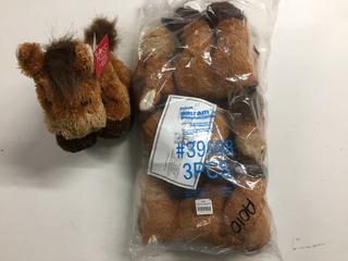 Quantity of Russ Horse Stuffed Animals.