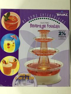 Rival Electric Beverage Fountain.