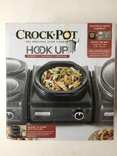 Crock Pot 2 Quart Hook Up Slow Cooker.