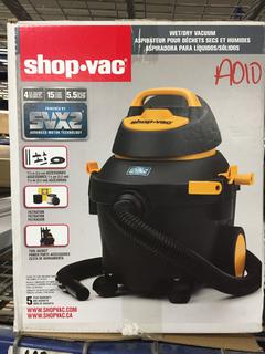 4 Gallon SVX2 Shop Vac.