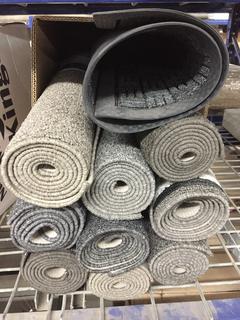 Quantity of 24" x 60" Washable Mats. 