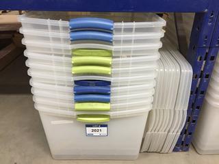 Quantity of Storage Containers with Lids.