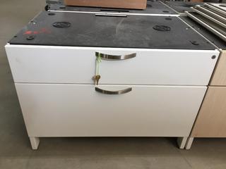 Locking Storage Drawers, 30" x 20" x 21-1/2".