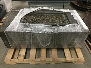 Outdoor Table Fountain, 48" x 26" x 16".