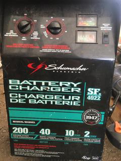 Schumacher SF4022 Battery Charger.