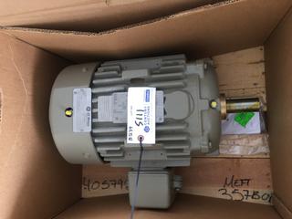 GE M9427 Extra Severe Duty Motor, 7-1/2 HP, 1800 rpm, 460V, 213T Frame, TEFC, C-Face And Foot Mount