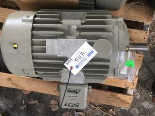 GE M9431 Extra Severe Duty Motor, 10 HP, 1800 rpm, 460V, 215T Frame, TEFC, Foot Mount
