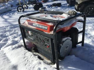 Mitsubishi MGE 5800 Gas Powered Generator.