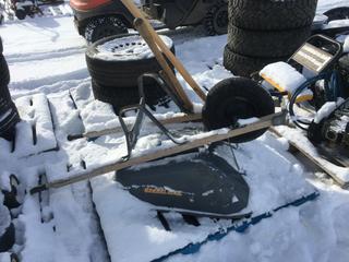 Wheel Barrow w/(2) Shovels and Garden Hoe.