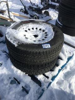 (2) P65/70R17 Tires w/ Rims.