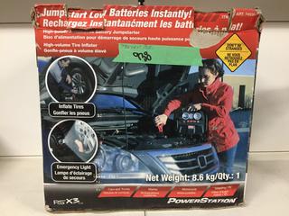 PowerStation PSX3 Battery Jumpstarter/Tire Inflator.