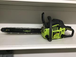 Poulan P3818AV 18" 38cc Gas Chainsaw.