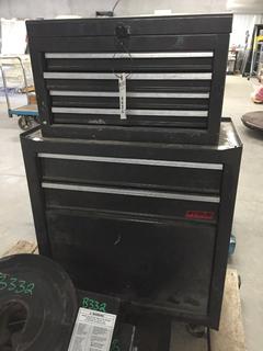 2pc Metal Tool Box, 43" x 14" x 26-1/2".