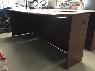 Office Desk, 73" x 24" x 29-1/2".