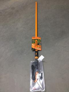 Fiskars Pole Saw/Pruner With 14' Extension Handle.