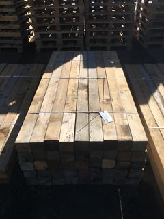 Quantity of Posts. Approximately 4"x4"x5'2".