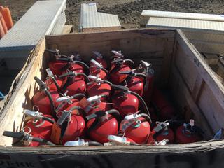 Quantity of Fire Extinguishers.