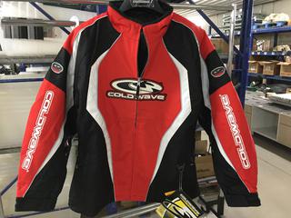 Cold Wave Powerskin 3-In-1 Snowmobile Jacket, Size XL.