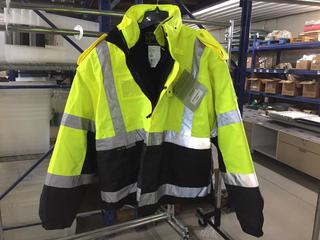 Gerber 3-In-1 High-Vis Hooded Class 2 Level 2 Jacket, Size 3XL.