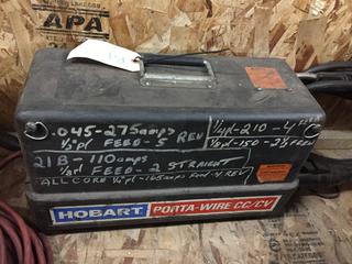 Hobart Portable Suitcase Welder S/N 87WA05011.