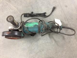 Makita Angle Grinder S/N 4296A.