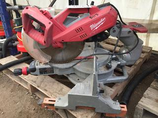 Milwaukee 12" Mitre Saw (DAMAGED HANDLE).