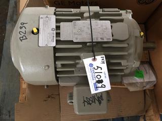 GE M9431 Extra Severe Duty Motor, 10 HP, 1800 rpm, 460V, 215T Frame, TEFC, Foot Mount
