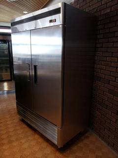 Model MBF8507CAH1 1382mm X 800mm X 2135mm 2-Door Refrigerator.