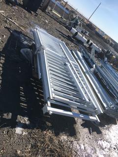 Quantity of Metal Deck Railing.