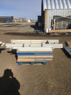 Quantity of 24"x48" Metal Shelving w/Assorted Hardware.