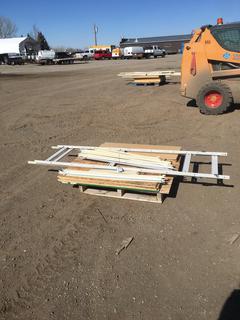 Quantity of 18"x36" Metal Shelving w/Assorted Hardware.