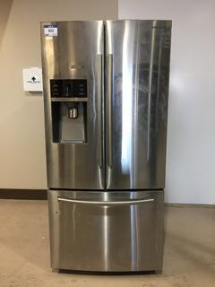 Samsung RF26J7500SR 25.5 Cubic Foot French Door Refrigerator with Twin Cooling Plus, Water & Ice Maker, 32-3/4" X 36-1/2" X 70".