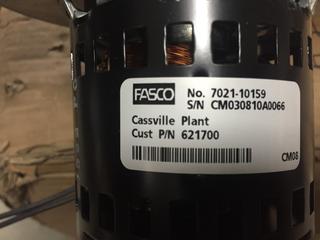 Fasco Inducer Blower # 903111.