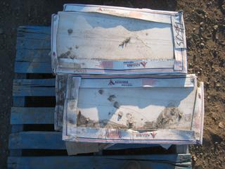 Quantity of Tile. 30cm x 60cm.