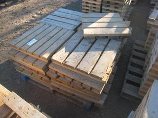 Quantity of Wood Cribbing. 24"x24"x3".