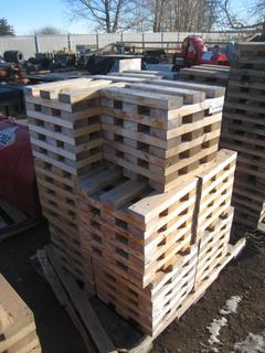 Quantity of Wood Cribbing. 16x16x15.