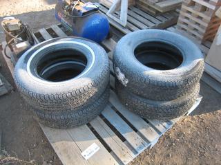 (4) Uniroyal Tires. 215/75R15.