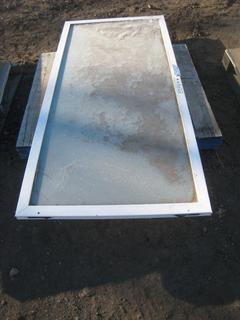 Glass Sliding Door Panel. 36x77.