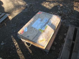 Window in Crate. Crate Size 26x38x6.