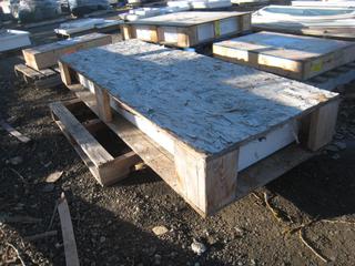 Window in Crate. Approx. 20x72x7.