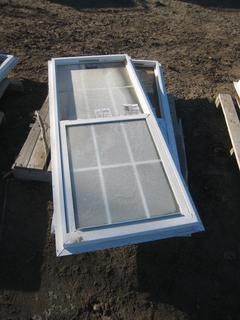 (2) Windows. DP-66, 24x60.